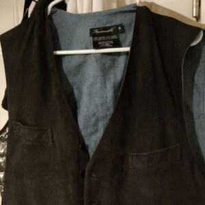 Faconnable Men  Leather Vest